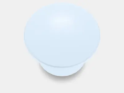 VARIERA Cover cap Low-poly 3D model