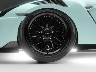 Nissan GTR CRYSTAL EDTION Special ONE 3D model