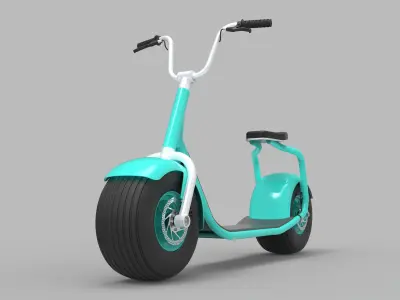 Scrooser electric scooter 3D model