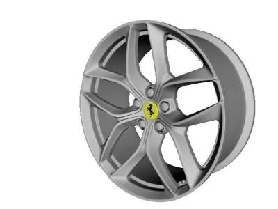 wheel Ferrari GTC 4 Lusso 3D model