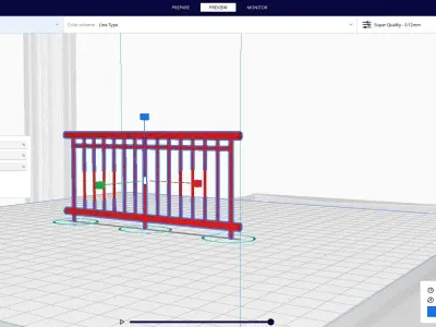 railing 5 3D print model