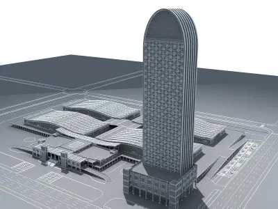 Building 58 3D model