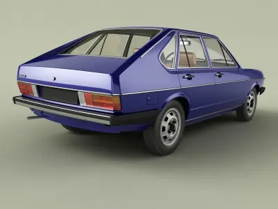 Volkswagen Passat B1 Brazil 3D model