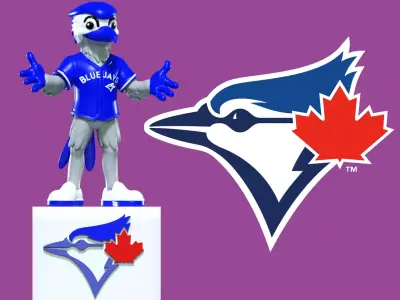 MLB - Toronto Blue Jays mascot statue - 3d print 3D print model