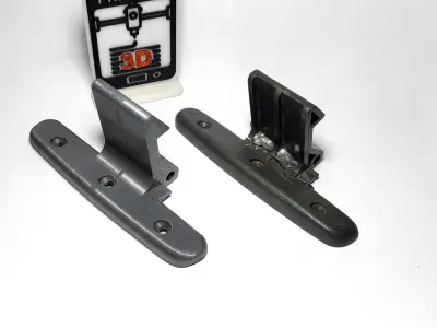 Hyundai Santa Fe Trunk Shelf Handle 3D print model