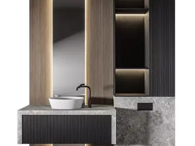 Luxury Bathroom 285 3D model