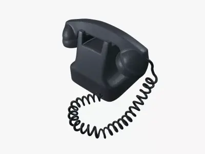 Telephone 3D model