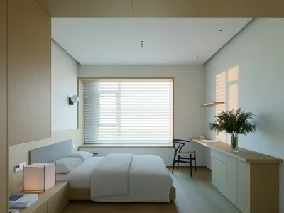 Bedroom interior scenes 3D model get