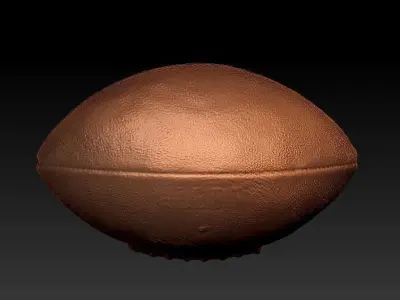 American football  3D print model