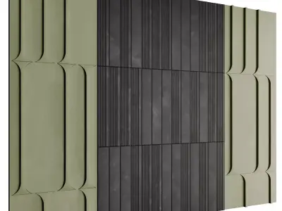 Decorative Wall 3d Panel 05 3D model