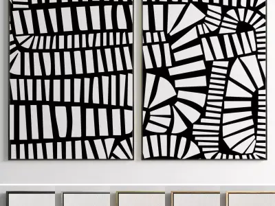 Photo Frame 166 Low-poly 3D model