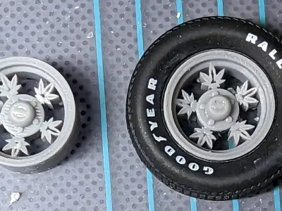 Weed Rims 3D print model