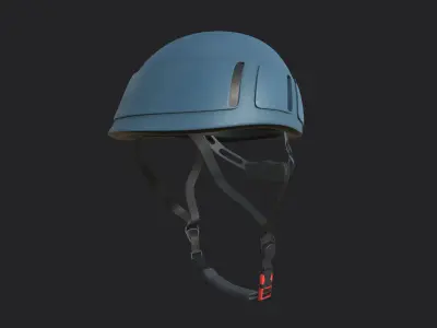 Safety Helmet 3D model 4