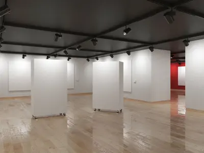 Art Gallery 002 3D model