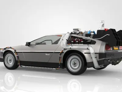Delorean Time Machine Episode 2 3D model