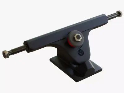 Longboard truck Free 3D model