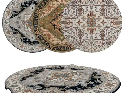 Rugs No 793 Low-poly 3D model