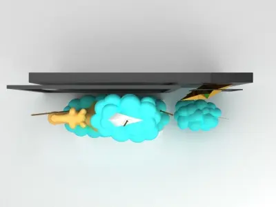 Eid Al Adha Conceptual Shop Window  3D model