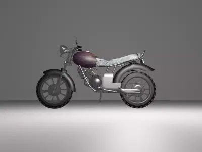 Motorcycle 3D model 3D model