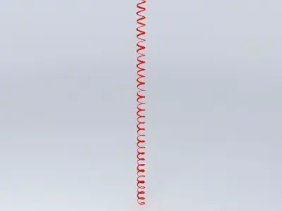 Streamer xmas decoration Free 3D model