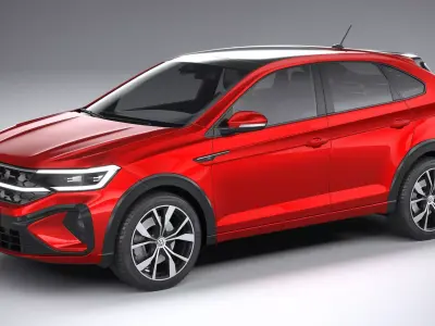 Volkswagen Taigo R 2022 3D model
