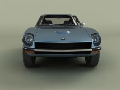 Datsun 240Z and 240ZG 3D Model Pack