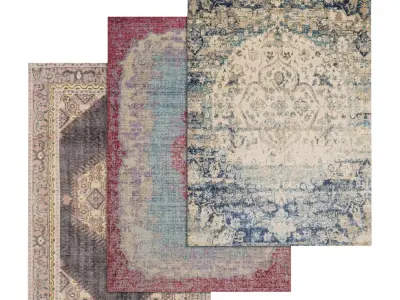 Rug Set 608 3D model