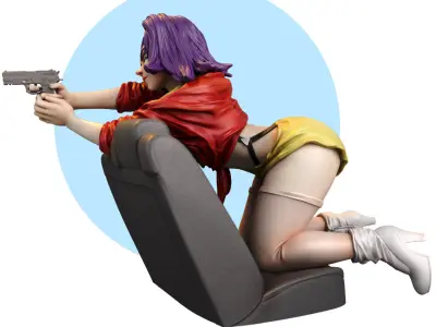 Faye Valentine - 3D printing 3D print model