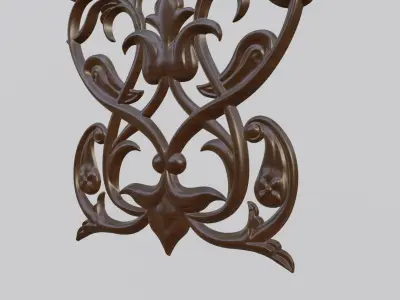 Flower Decor 3D print model 11