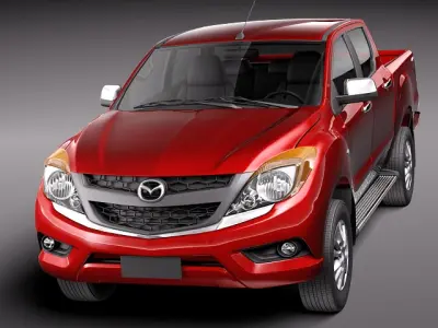 Mazda BT-50 2012 3D model