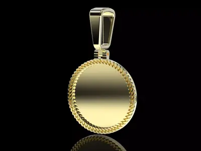 Cuban Links Pendant 1 Inch 3D print model