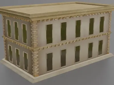 Free House Free low-poly 3D model