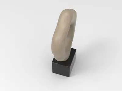 Pino Vase Low-poly 3D model