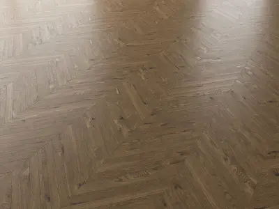 Parquet Oak Estate NEW Brushed set 1 3D model
