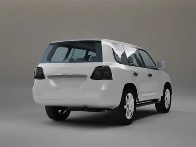 toyota land cruiser 3D model