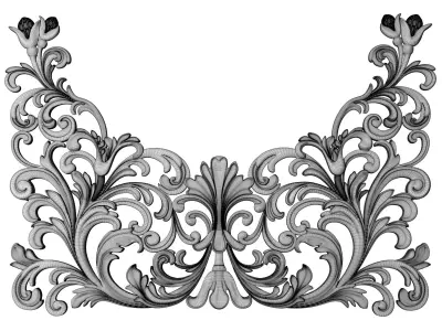 Decorative Ornamental 19 3D model