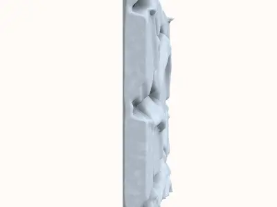 Stone wall 194 3D model
