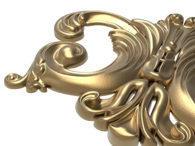  decorative pattern ready for 3D printing 3D model 296