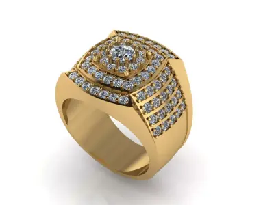 Man Wedding Ring 3D print model purchase