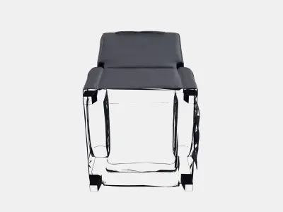 MUREN Recliner Low-poly 3D model