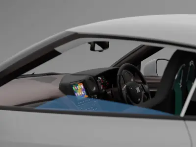 NISSAN GTR 3D print model