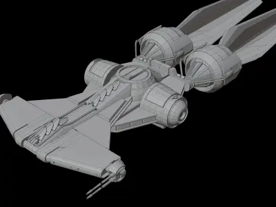 Cyberpunk Vehicles 3D model