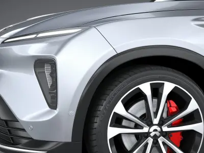 NIO ES8 2023 3D model