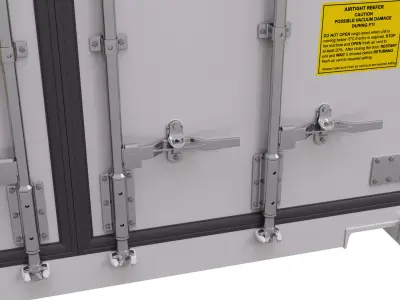 Refrigerated Container 3D model