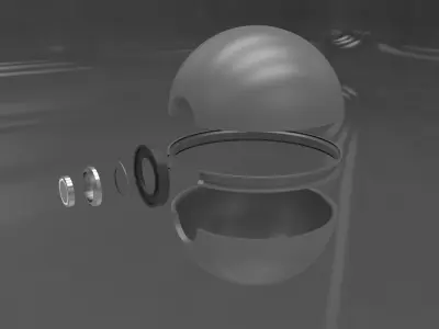 TG-Pokeball-Small Pack Free low-poly 3D model