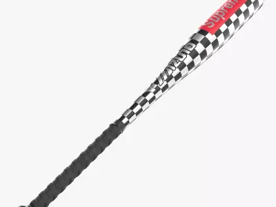 Aluminum Baseball Bat 3D model