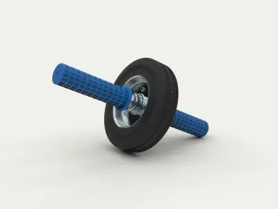 Gymnastic roller 3D model