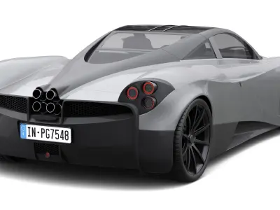 Pagani 3D model