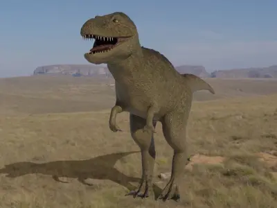 T-rex 3D t - rex Low-poly 3D model