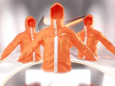 Nike Windbreaker 3D model